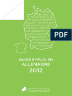 Guide de l'Emploi en Allemagne 