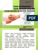 Hak Dan Kewajiban Dokter