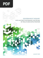 Government report into Phillip Smith escape