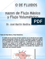 Modulo Dos - Razon de Flujo Masico y Volumetrico