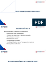 8.1 Clasificacion de Las Cimentaciones