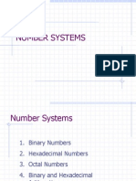Comp 411-3, Numbr Systems