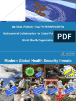 1. GHSA - WHO Global Public Health Perspectives 20 21 August 2014