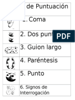 Signos de Puntuación