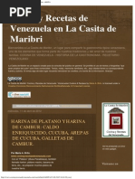 Cocina y Recetas de Venezuela en La Casita de Maribri_ AREPA