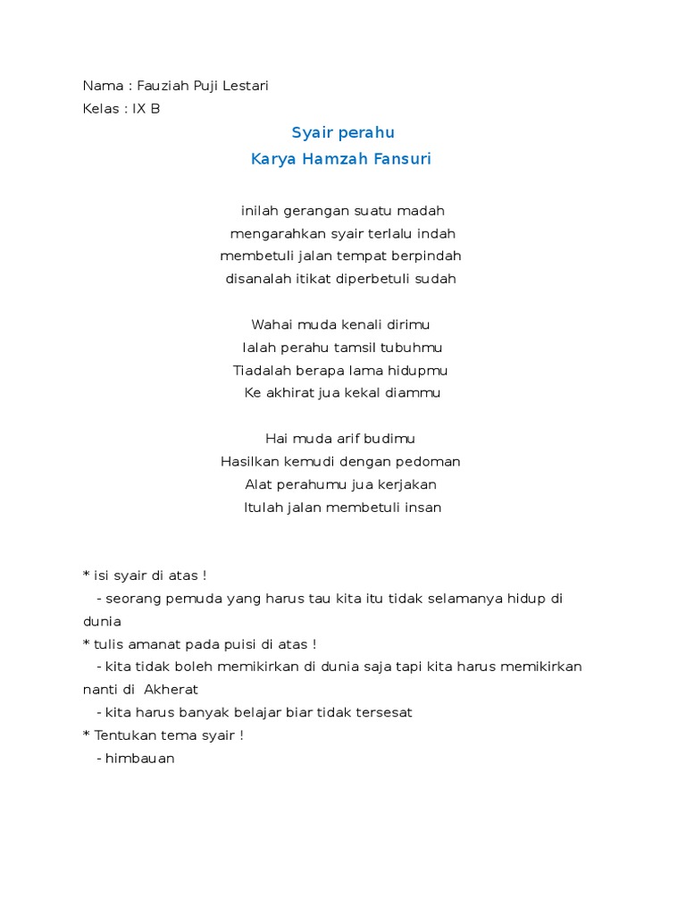 Tugas Bahasa Indonesia