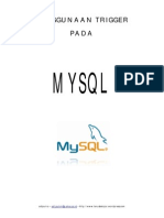 Pengenalan Trigger Pada MySQL