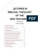 Lectures In Biblical Theology Of The New Testament