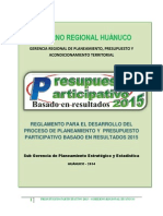 Plan 10146 2015 Presupuesto Participativo 20151