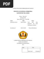 Download PENENTUAN POTENSI ANTIBIOTIKA_KELOMPOK XIII_NPM 24 dan 25pdf by Farianti Eko Nur Khasanah SN283294725 doc pdf