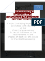 Troubleshooting & Optimization of Malfuctioned PLC Conrolled Rectification Plant