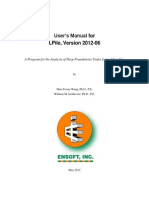 LPile 2012 Users Manual