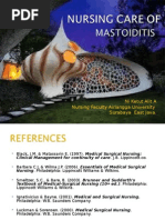 Mastoiditis NCP Sensory Perception