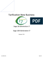 Catalogue Tarifs Sage Ligne I7