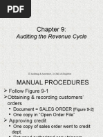 Ch09 - Auditing Revenue Cycle