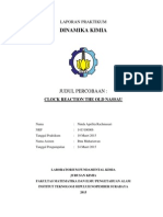 Laporan Praktikum Clock Reaction