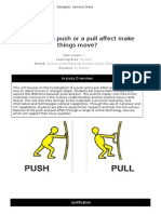 How Does A Push or A Pull Affect Make Things Move?