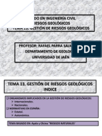 Tema 13. Gestion Riesgos Geologicospptx