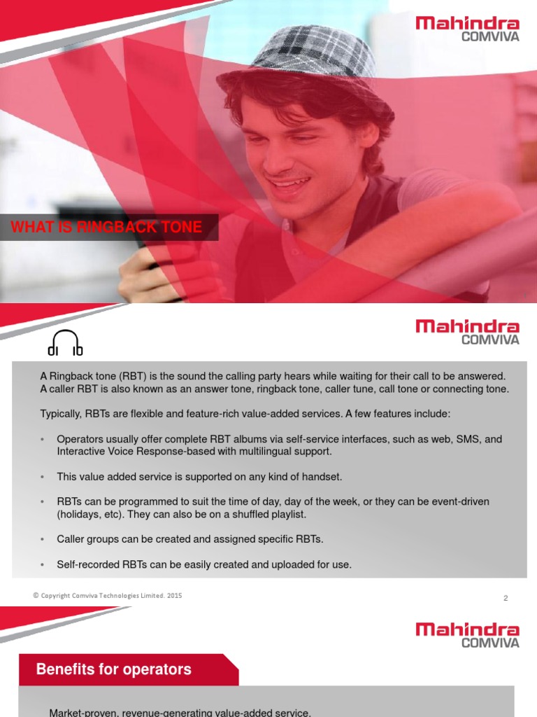 What Is Ringback Tone PDF Intellectual Property Intellectual Works