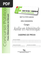 Auxiliar Em Administracao