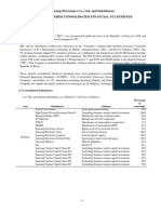 Samsung Electronics Co., Ltd. and Subsidiaries Notes To Interim Consolidated Financial Statements