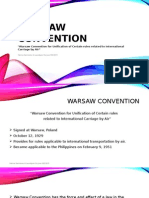 Report On Warsaw & COGSA