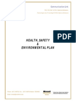 Communication Link HSE Plan