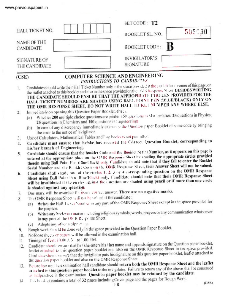 Ecet Previous Question Papers Eee Pdf Free Download