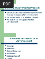 Building Advertising Program-Message