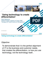 Prezentare - Using Technology To Create Differention