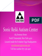 Sonic Reiki Autism Centre