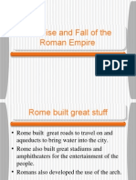 The Rise and Fall of The Roman Empire