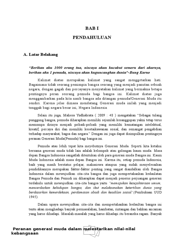 Harapan Generasi Muda dalam Mempertahankan Nilai-Nilai Religius