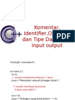 C++2 Dan Pemrograman Dasar