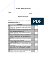 Kuisioner Wiwik Bls Pre Test 30 Soal