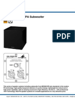 EUL-2SUB/SW - PA Subwoofer