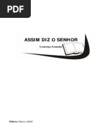 Lourenço Gonzales - Assim Diz o