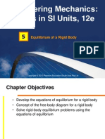 Engineering Mechanics: Statics in SI Units, 12e: Equilibrium of A Rigid Body