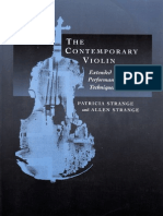 The Contemporary Violin - Allan and Patricia Strange