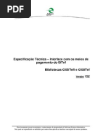 SiTef - Interface Simplificada Com a Aplicação(VRS-152)