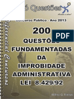 1711 - Improbidade Administrativa-Apostila Amostra