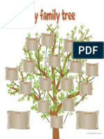 Family Tree Template For Kids