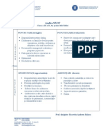 Analiza Swot 9D 2015