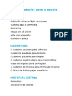 Material Para a Escola