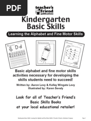 Scholastic K Skills (Alphabet & Fine Motor Skills)