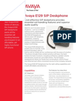 E129 SIP Deskphone-SME7492