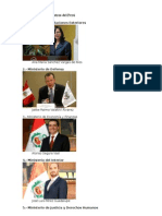 Ministros Del Perú
