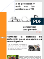 Distancia de Proteccion y Su Relacion Con Los Ultimos Accidentes en TMI