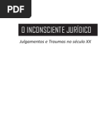 O Inconsciente Jurídico 