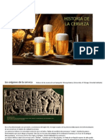 Historia de La Cerveza